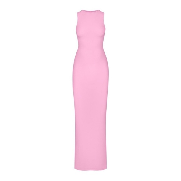 SKIMS Dresses & Skirts - Skims Soft Lounge Sleeveless dress in cotton candy